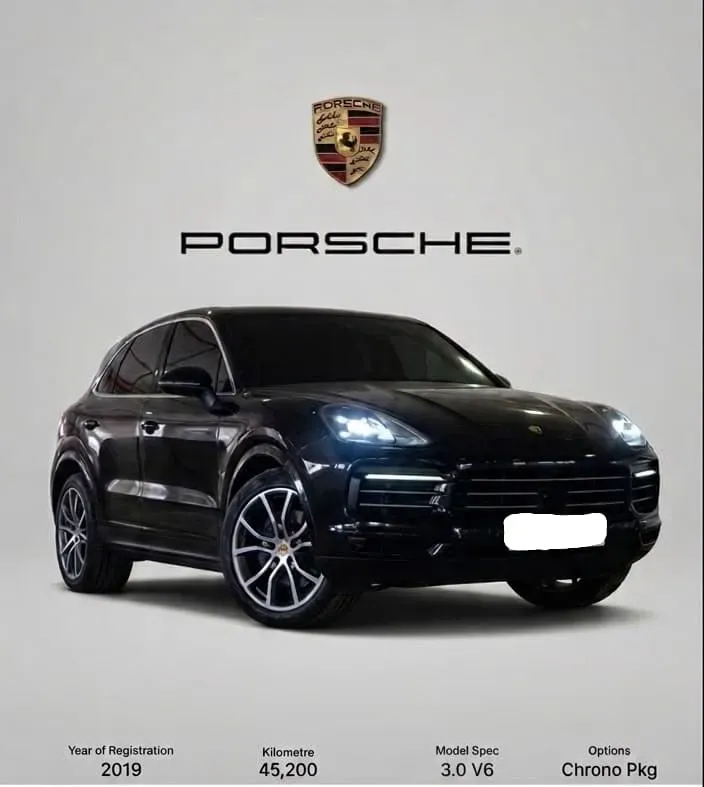 Porsche Cayenne Basegrade 2019 Petrol