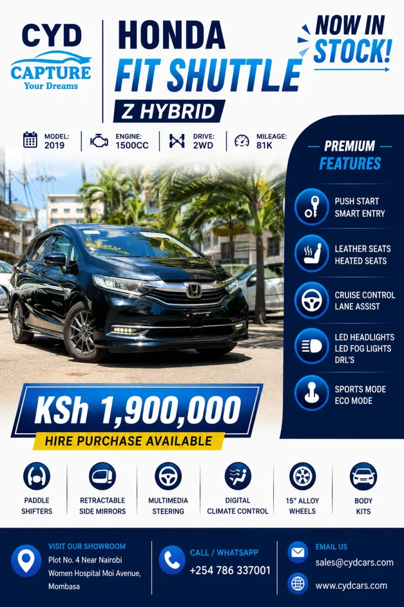 Honda Fit Shuttle 2019 Hybrid