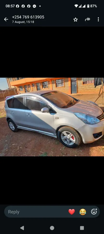 Nissan Note 2012 Petrol for sale